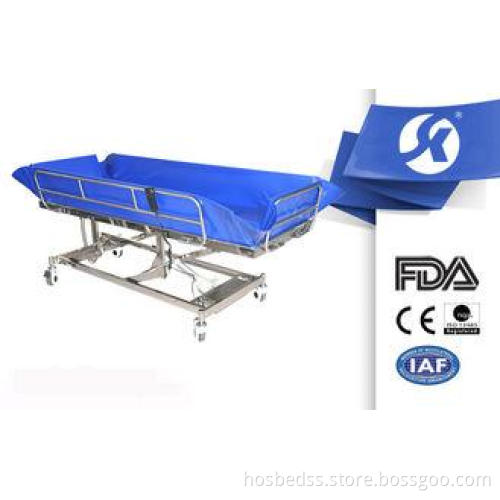 Waterproof Electric Hospital Bed , Hospital Medical Bed Bat